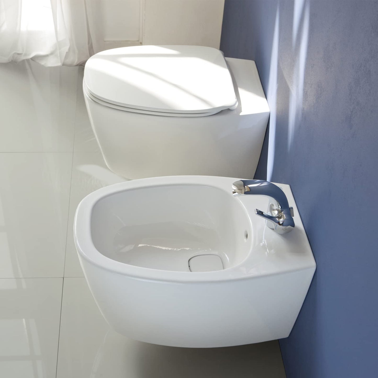 Ideal Standard A4268AA Melange Miscelatore monocomando bidet, cromato