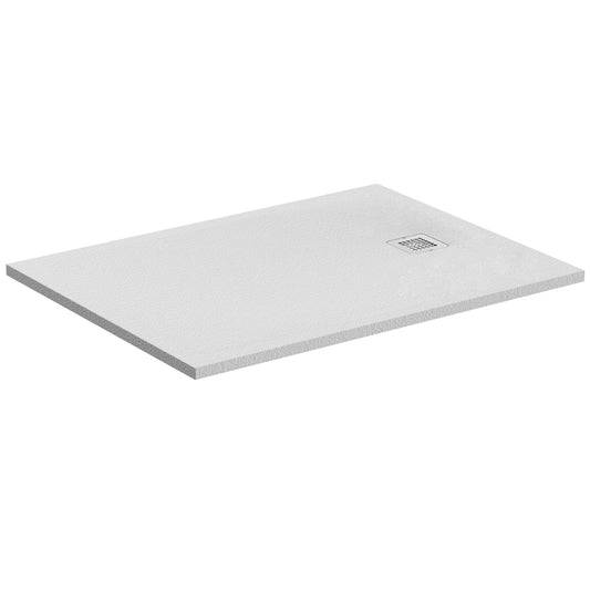 Ideal Standard - Ultra Flat S, Piatto doccia rettangolare ultrasottile 100x70 in resina, Bianco