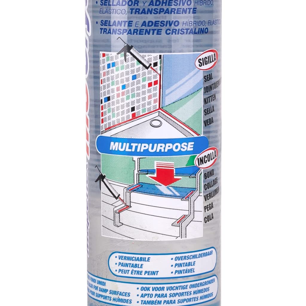 MAPEFLEX MS CRYSTAL MAPEI 300ML