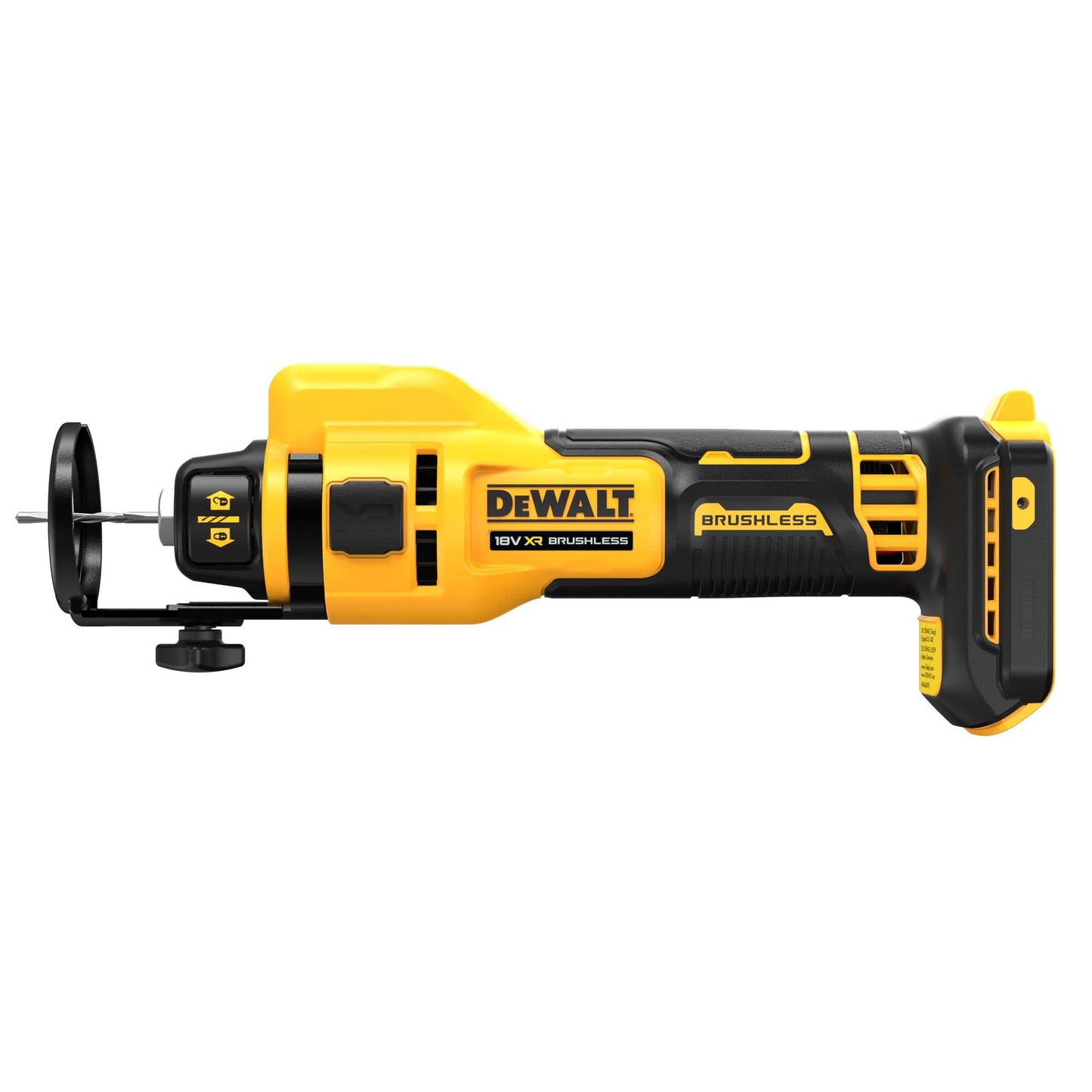 DEWALT.FREZARKA WYCINAJACA DO G-K 18V DCE555N