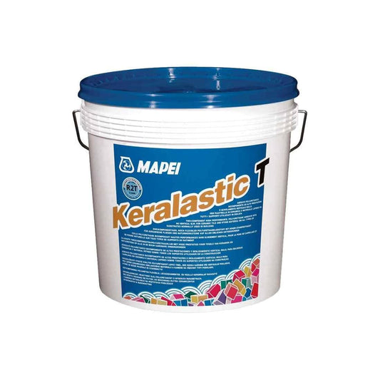 Adesivo poliuretanico bianco per incollaggio 5kg Keralastic T Mapei