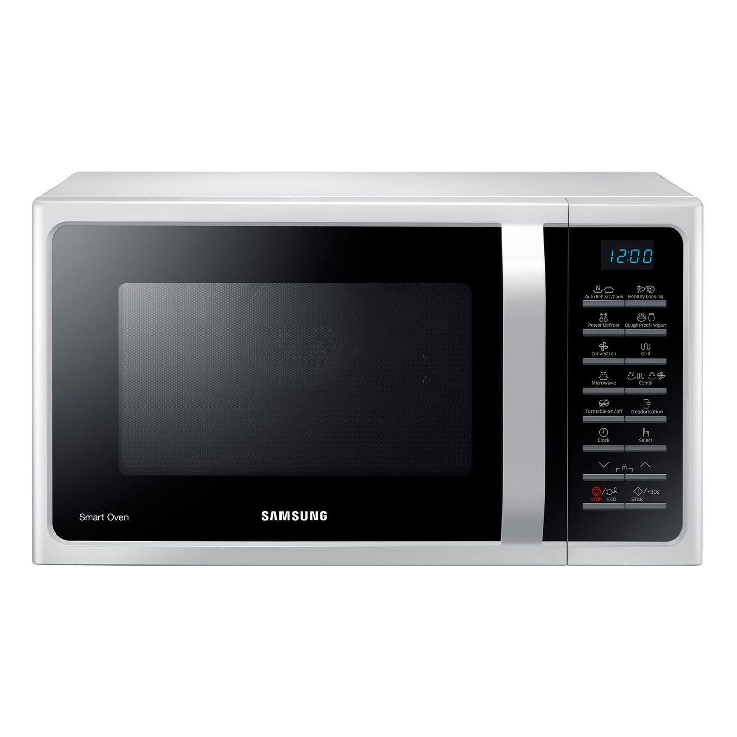 Samsung ‎MC28H5015AW/ET Forno a Microonde Combinato a Libera installazione, Cottura Ventilata, Microonde + Grill 900 W + 1500 W, Bianco, 51.7 x 31 x 47.48 cm