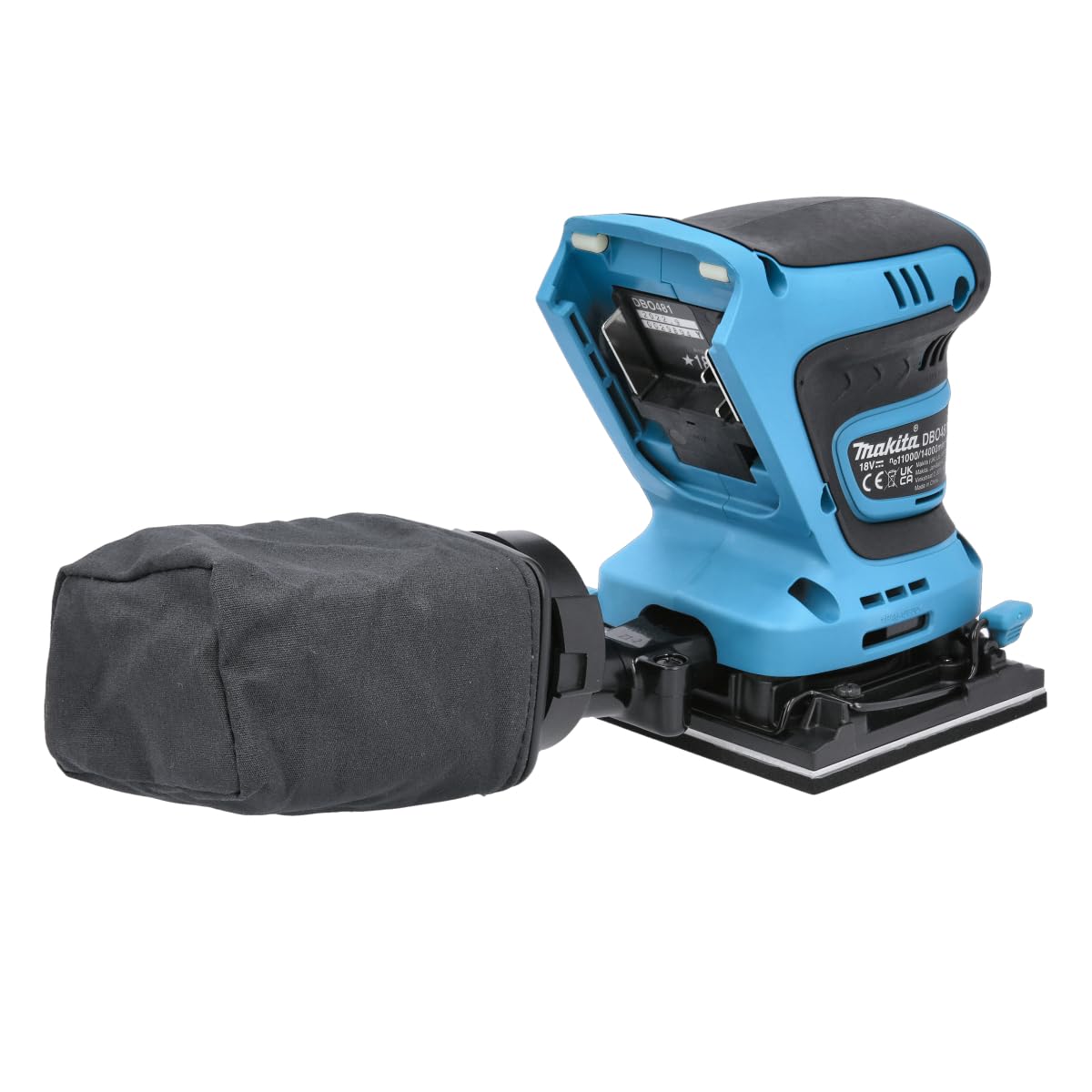 Makita DBO481Z Levigatrice LXT agli ioni di litio da 18 V, batterie e caricabatterie non inclusi