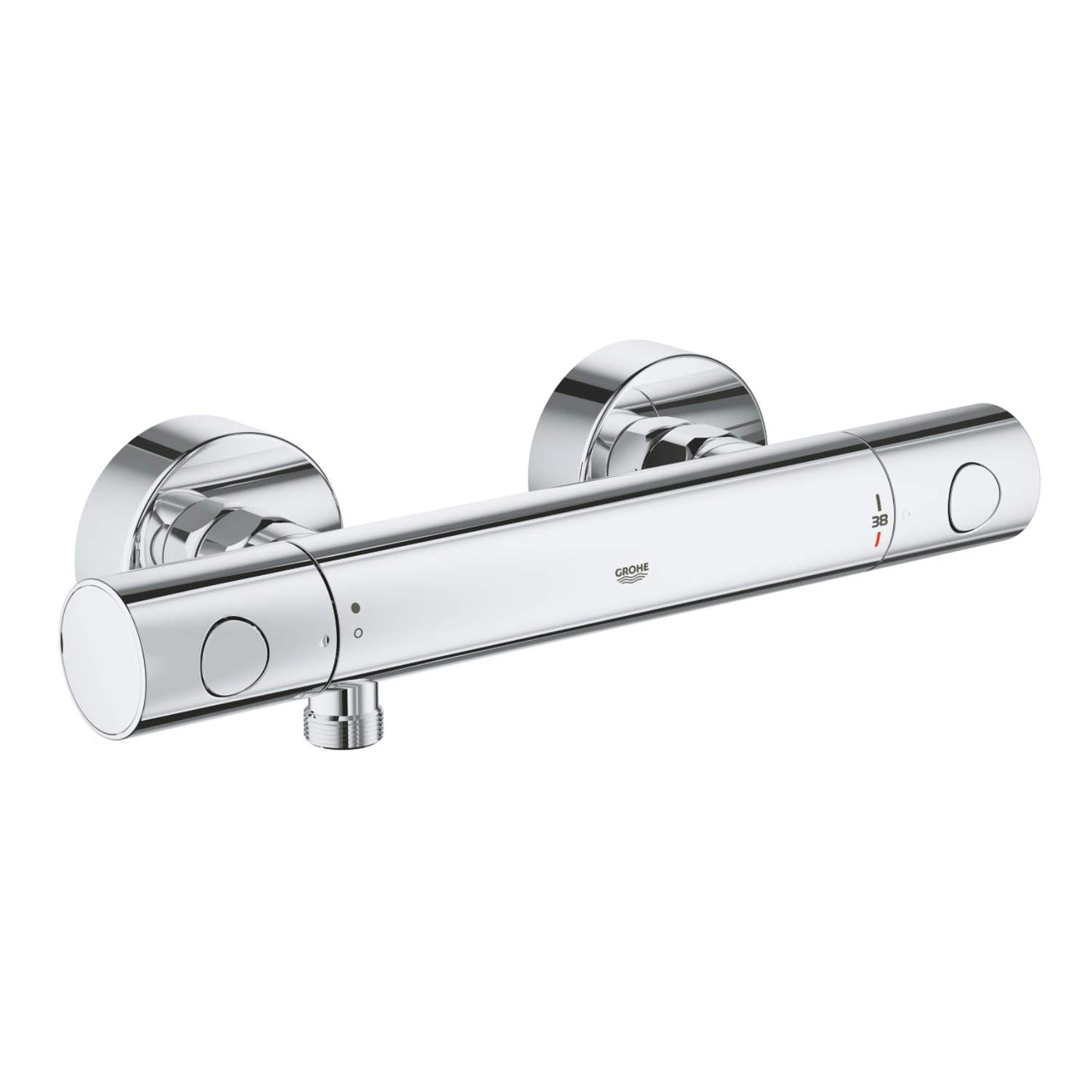 Grohe Grohtherm 34765000 Miscelatore termostatico Esterno Doccia, Argento