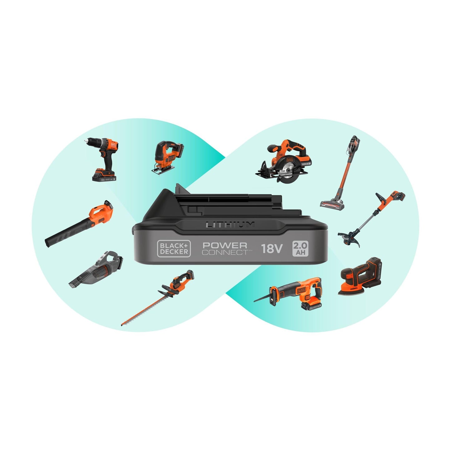 BLACK+DECKER BATTERIA LITIO 18 V - 1,5 Ah BL1518-XJ