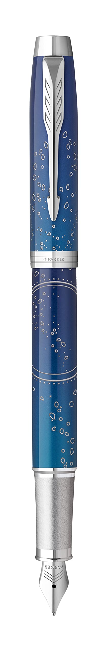 PARKER Penna stilografica IM Premium Special Edition Submerge (Blue) M Blu