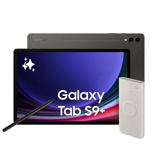 Samsung Galaxy Galaxy Tab S9+ Tablet Android 5G RAM 12GB 256GB SSD [Versione italiana] 2023 + Battery Pack