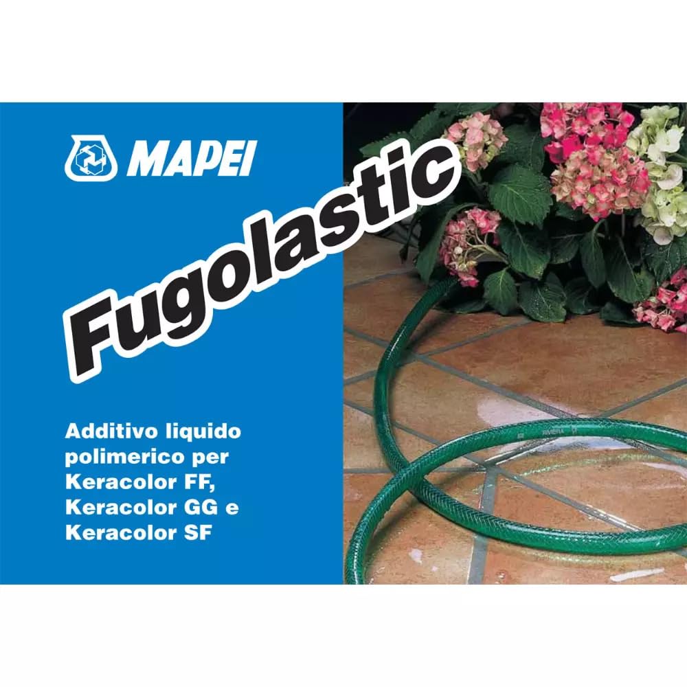 Mapei Fugolastic - Additivo liquido polimerico per impasto Malta per Fughe della linea Keracolor - Tanica Lt 1