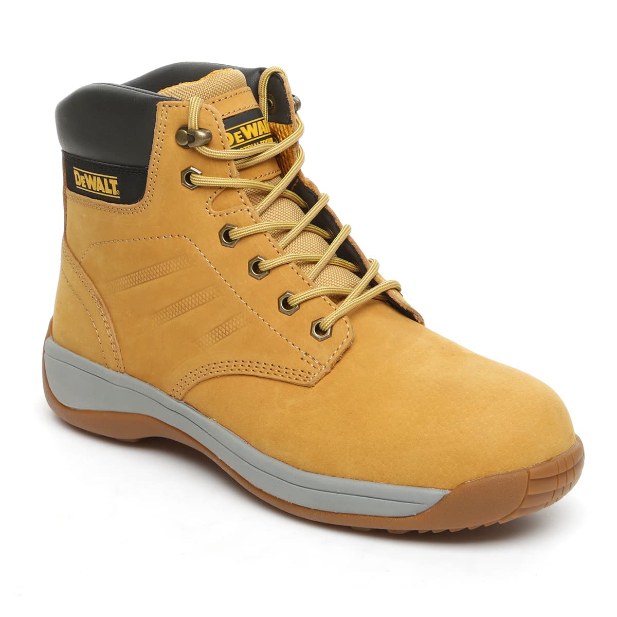 DEWALT Dewbuildwh9, Stivali di Sicurezza Uomo, Giallo, 43 EU