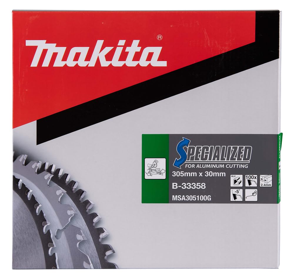 Makita B-33358 Lama Sega Circolare Specialized 305x30mm 100T Alluminio