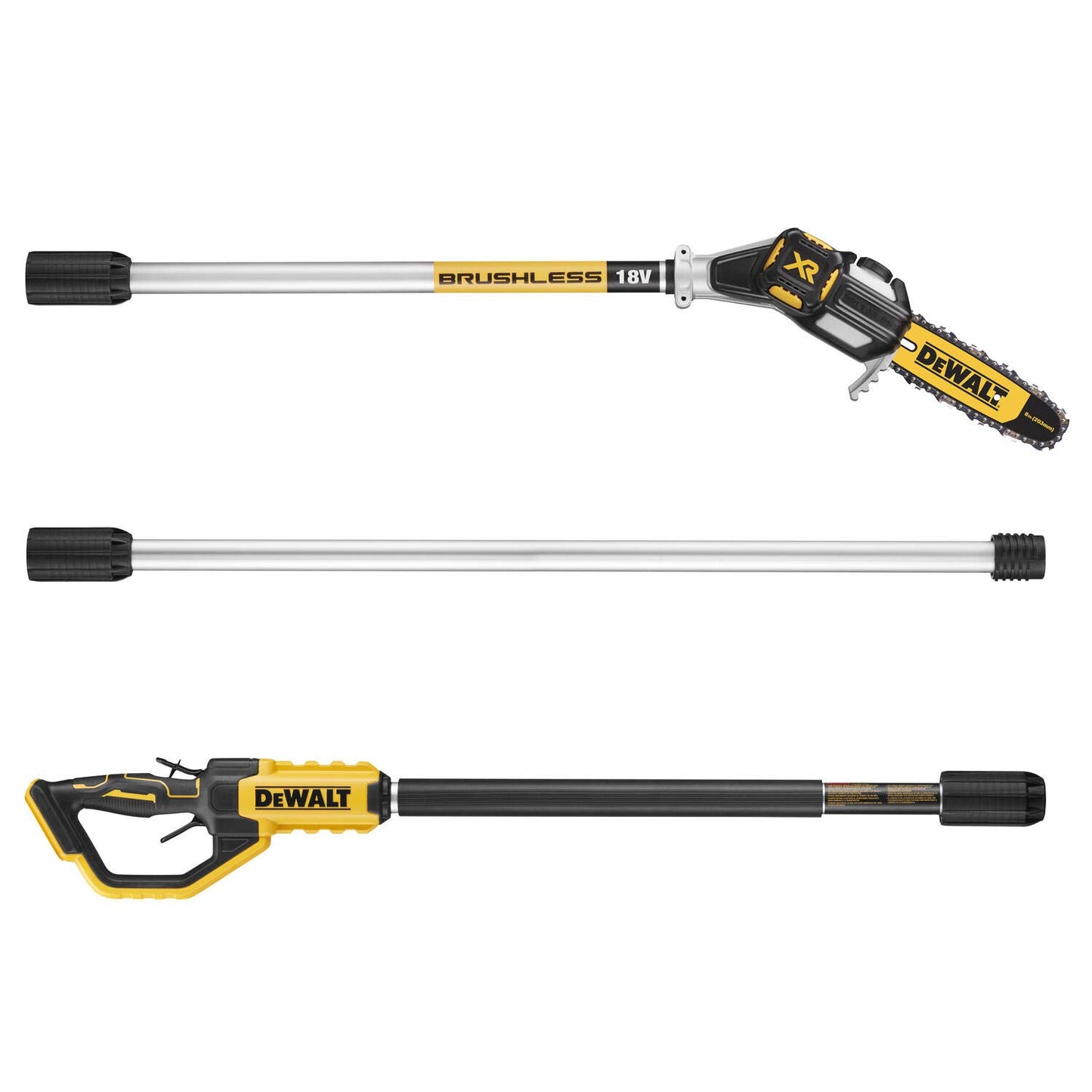 DeWalt DCMPS567P1-QW Troncarami XR 18 V con 1 batteria Li-Ion 5,0 Ah, Nero