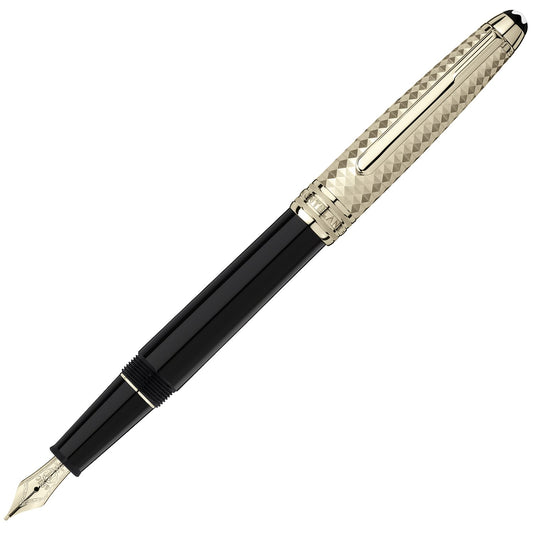 Montblanc MEISTERSTÜCK SOLITAIRE DOUÉ GEOMETRICO DIMENSIONE CLASSICO PENNA FONTANA