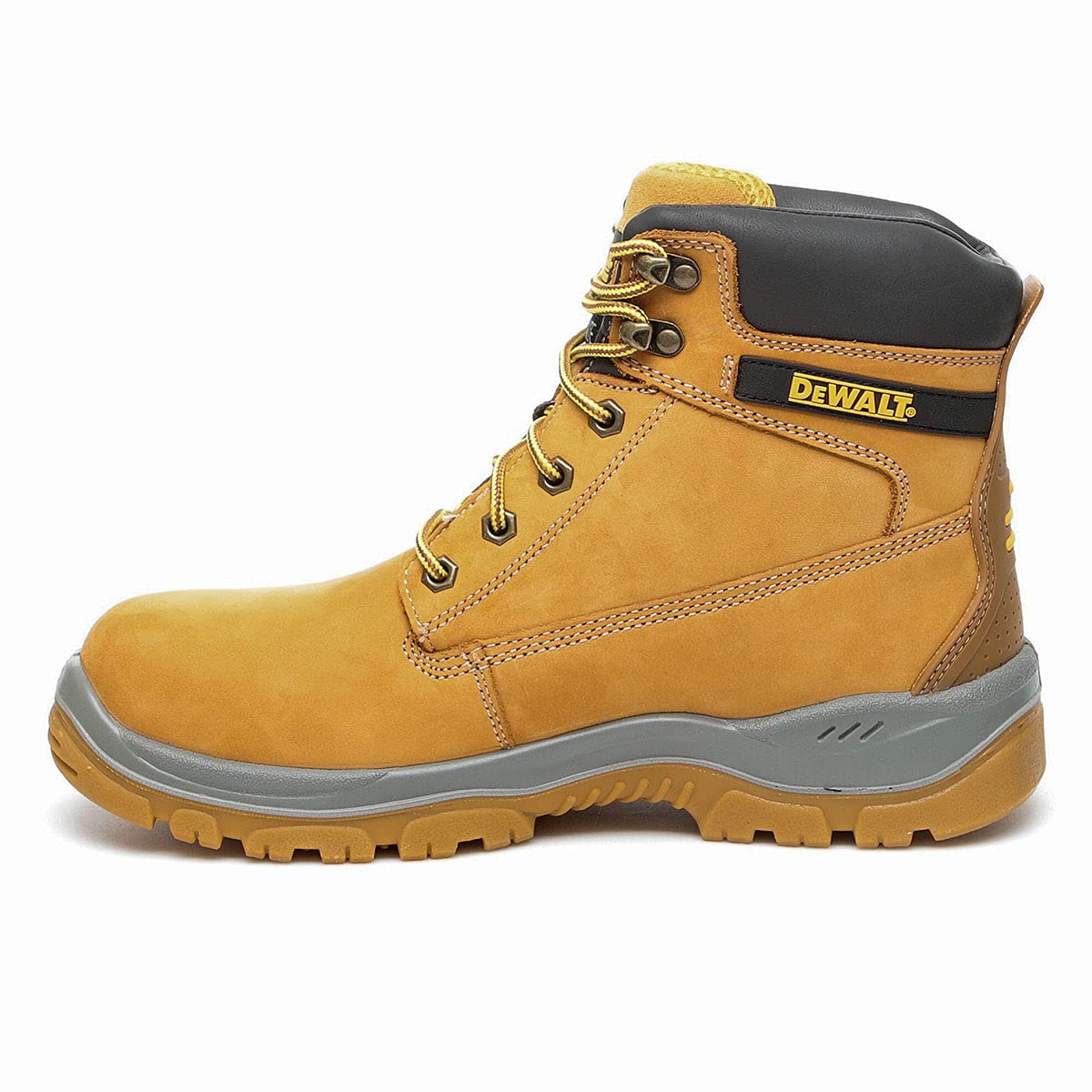 DeWALT Scarpe aninfortunistiche da uomo Titanium, Giallo (Miele), 44