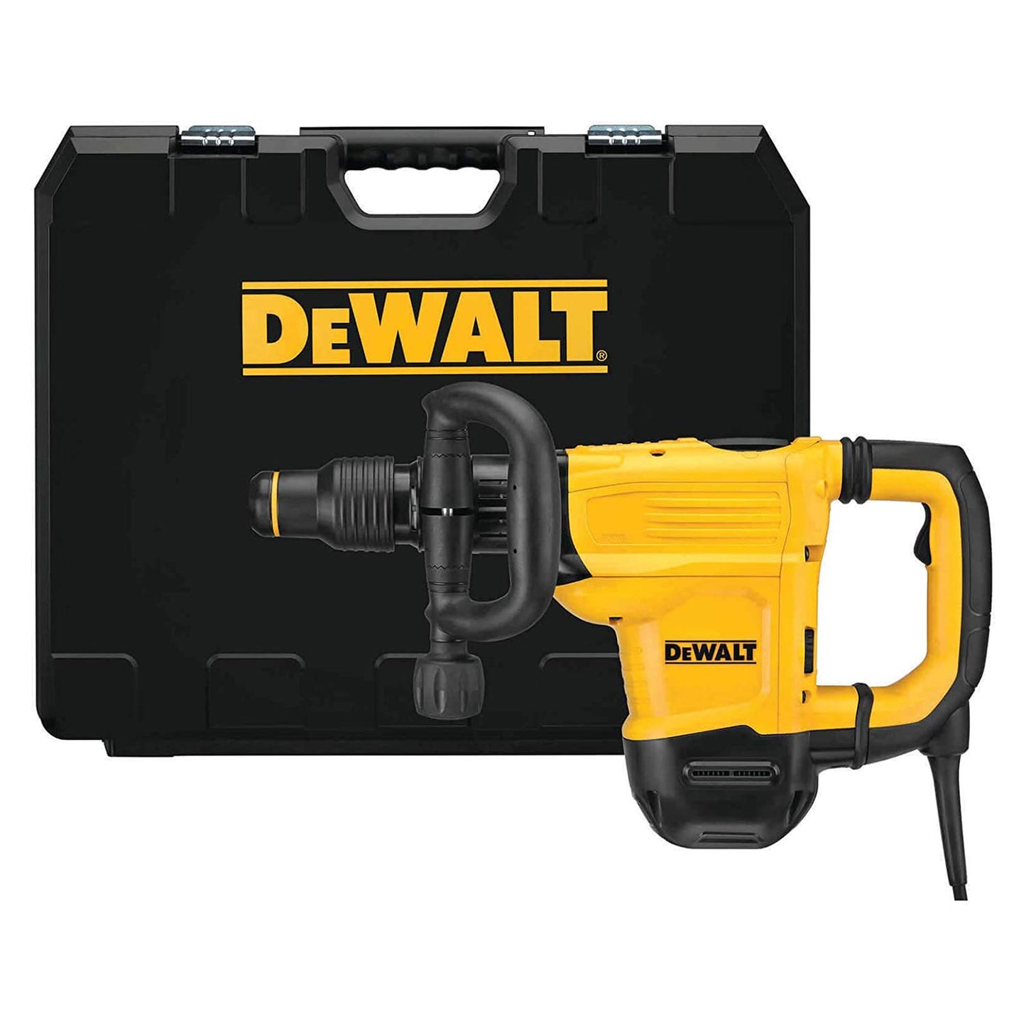 DeWalt D25832K-QS - Martello demolitore 6kg 1350W - 10.5J - SDS-Max Electronic AVC e valigetta, Nero