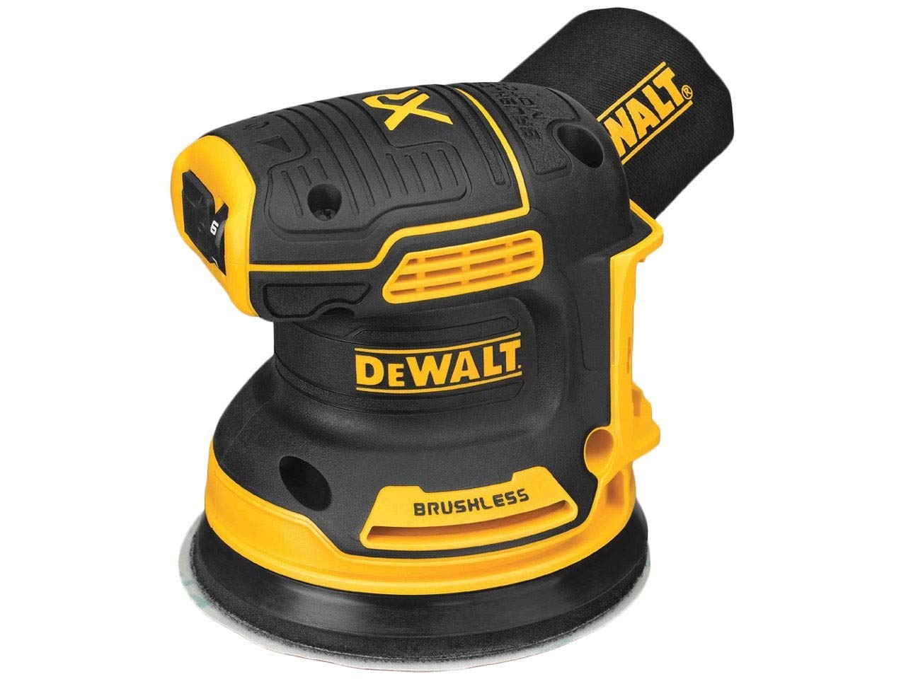 DEWALT Levigatrice roto-orbitale da 125mm 18V Motore BRUSHLESS, DCW210NT-XJ