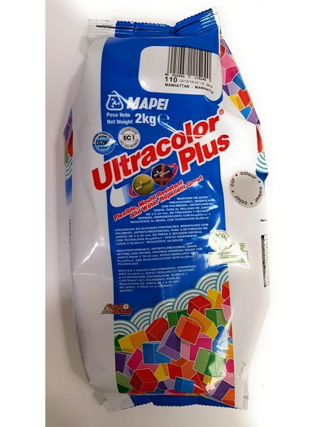 MAPEI Malta per giunti Ultracolor Plus (110) grigio Manhattan 2 kg