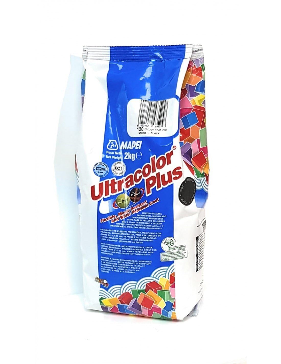 Mapei 120 UltraColor Plus - Stucco nero 2 kg