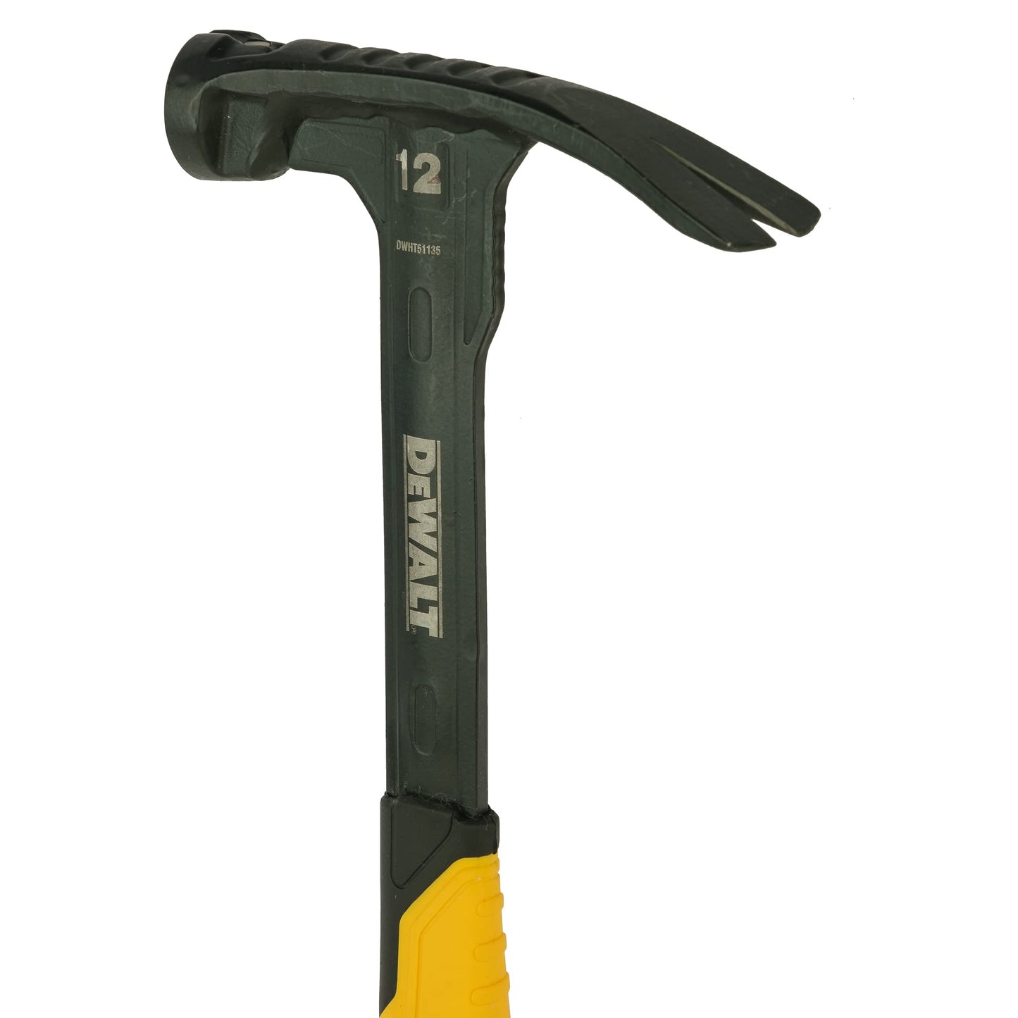 DeWalt XP - Martello da carpentiere curvo, 340 g, martello a doghe, ammortizzante, martello da carpentiere