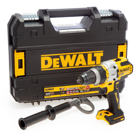 DEWALT DCD999NT-XJ Trapano Avvitatore XRP - 3 Velocità con percussione XR 18V con motore BRUSHLESS in valigetta TSTAK, senza batterie e caricabatterie.