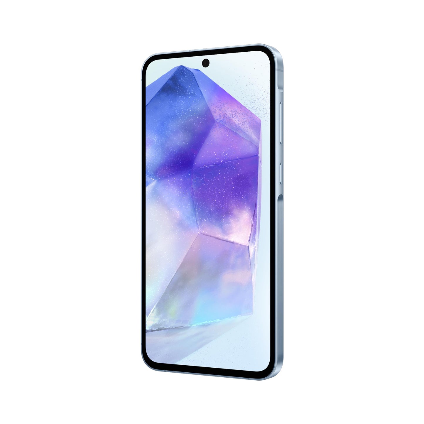 Samsung Galaxy A55 5G, Clear Cover inclusa, Smartphone Android 14, Display FHD+ Super AMOLED 6.6” 8GB RAM, 128GB di memoria interna espandibile, Batteria 5.000 mAh, Awesome Iceblue [Versione Italiana]