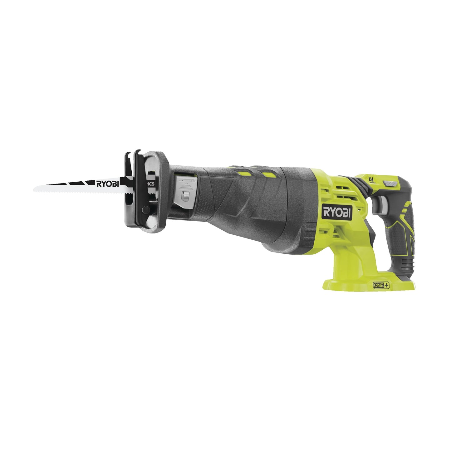 Ryobi R18RS-0 Sega Dritta a Batteria 18V ONE+, Batteria non Inclusa, con Sistema Antivibrazione, Presa Ergonomica