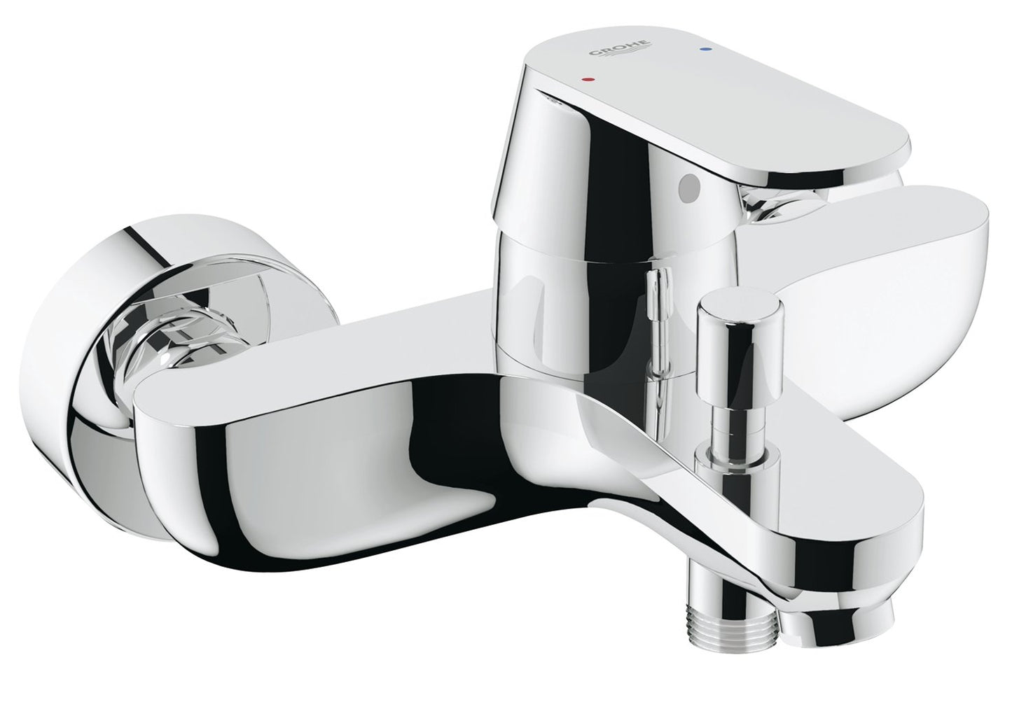 Grohe 32831000 Miscelatore Monocomando Vasca/Doccia senza Manopola Doccia, Cromo