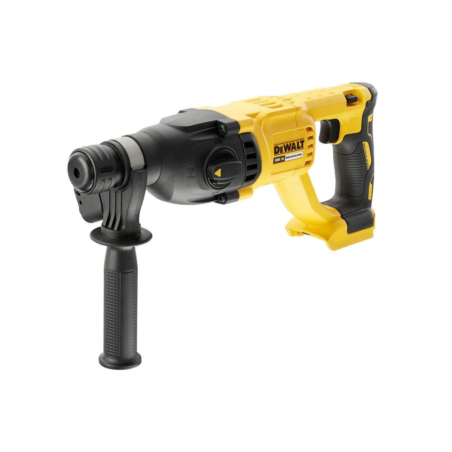 DEWALT Perforatore-urinatore SDS-PLUS brushless 2,6 J 18 V senza fili, senza batteria, diametro di foratura max. 13 mm, velocità 1550 rpm DCH133N-XJ