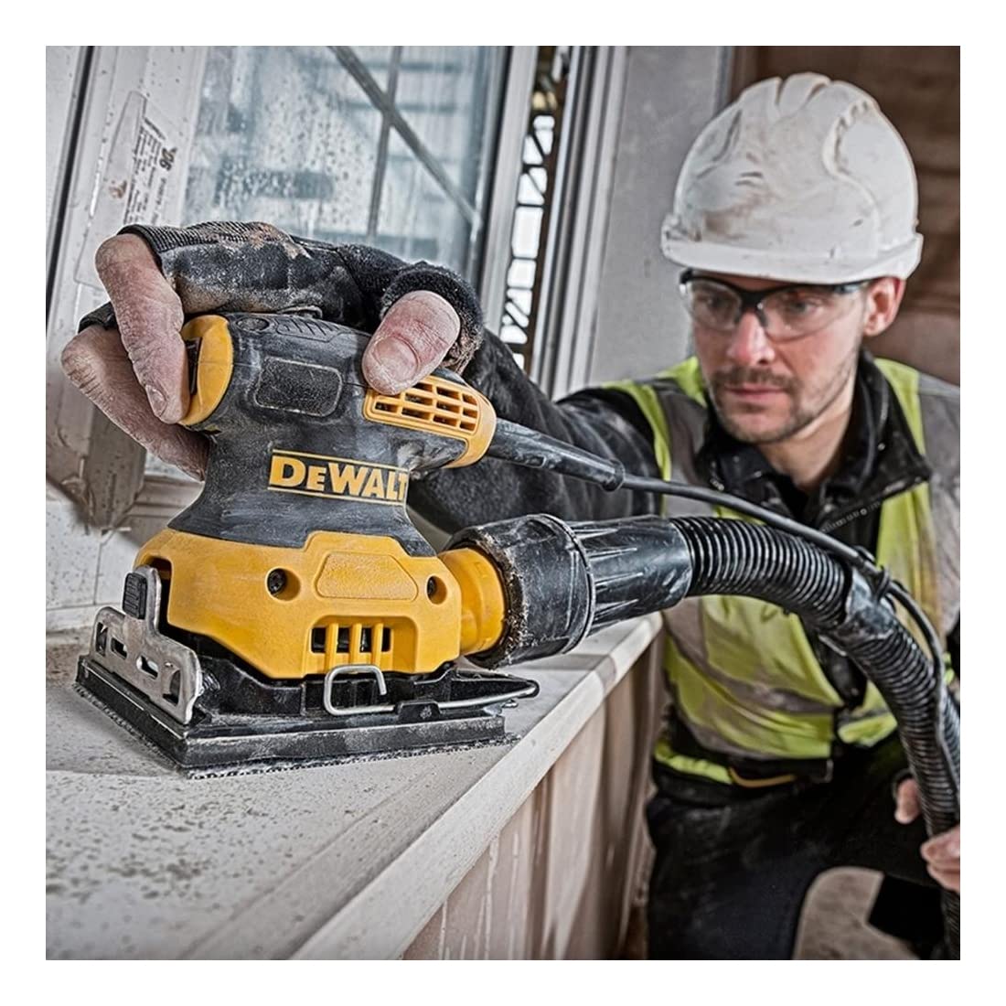 DEWALT DWE6411Z-IT Kit composto da 1 x DWE6411 con scarpa per persiane CON4011