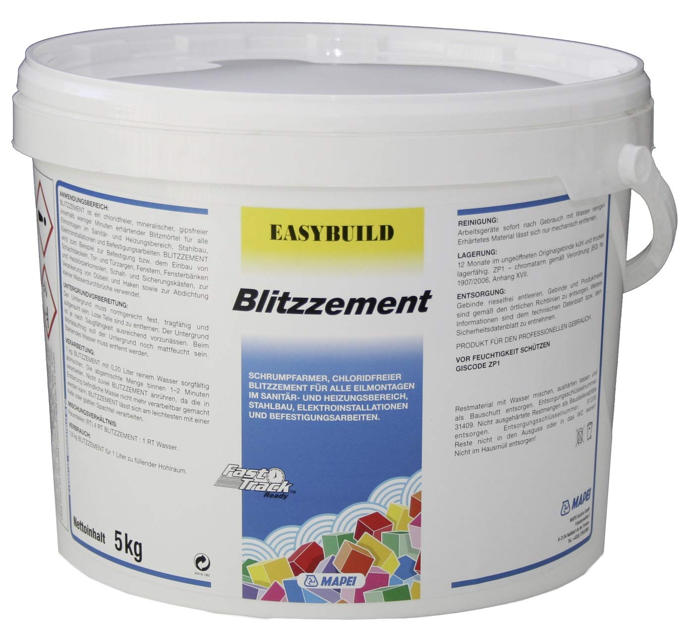 Mapei EASYBUILD - Blitzzement (Lampocem), 5 kg