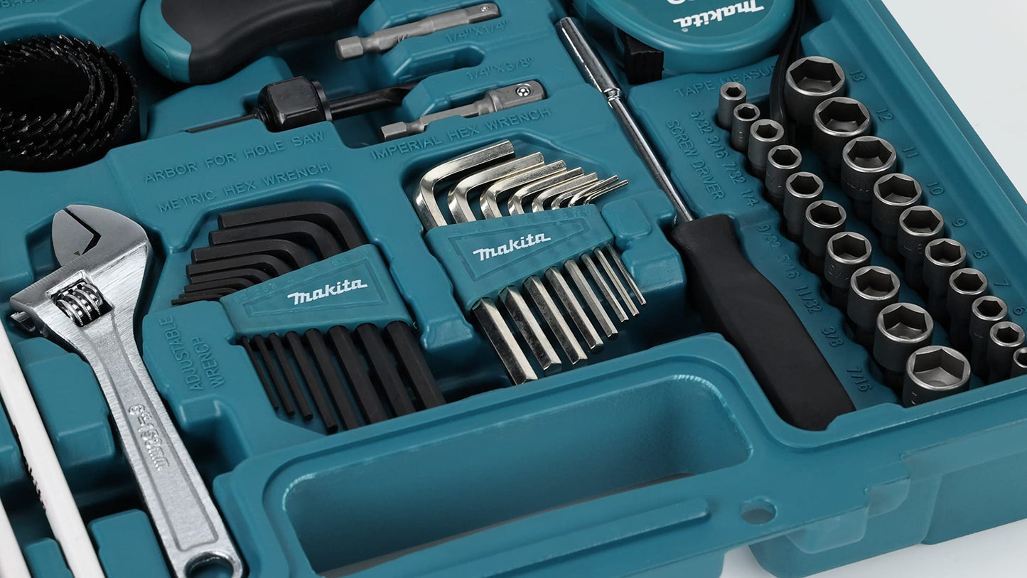 Makita E-11689 - Set di Punte per Trapano e Viti, 256 Pezzi