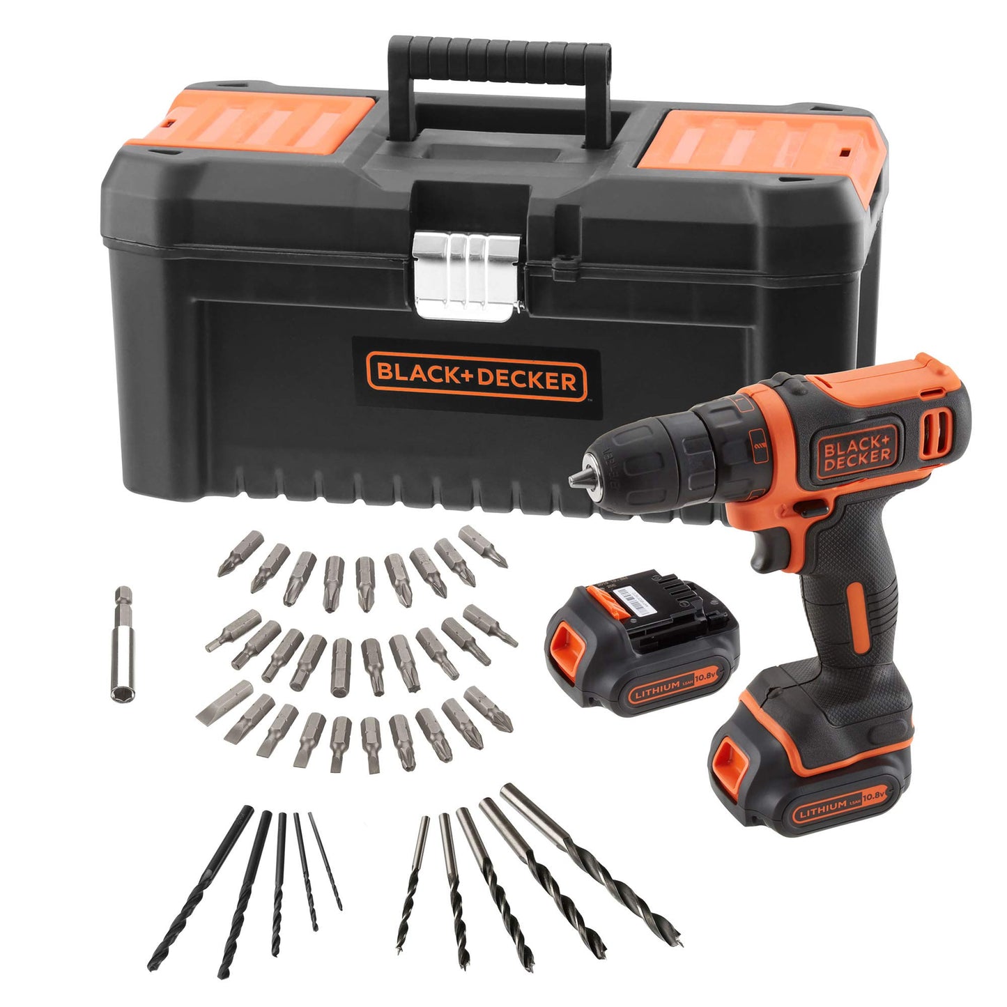 BLACK+DECKER BDCDD121BKA-QW Trapano avvitatore