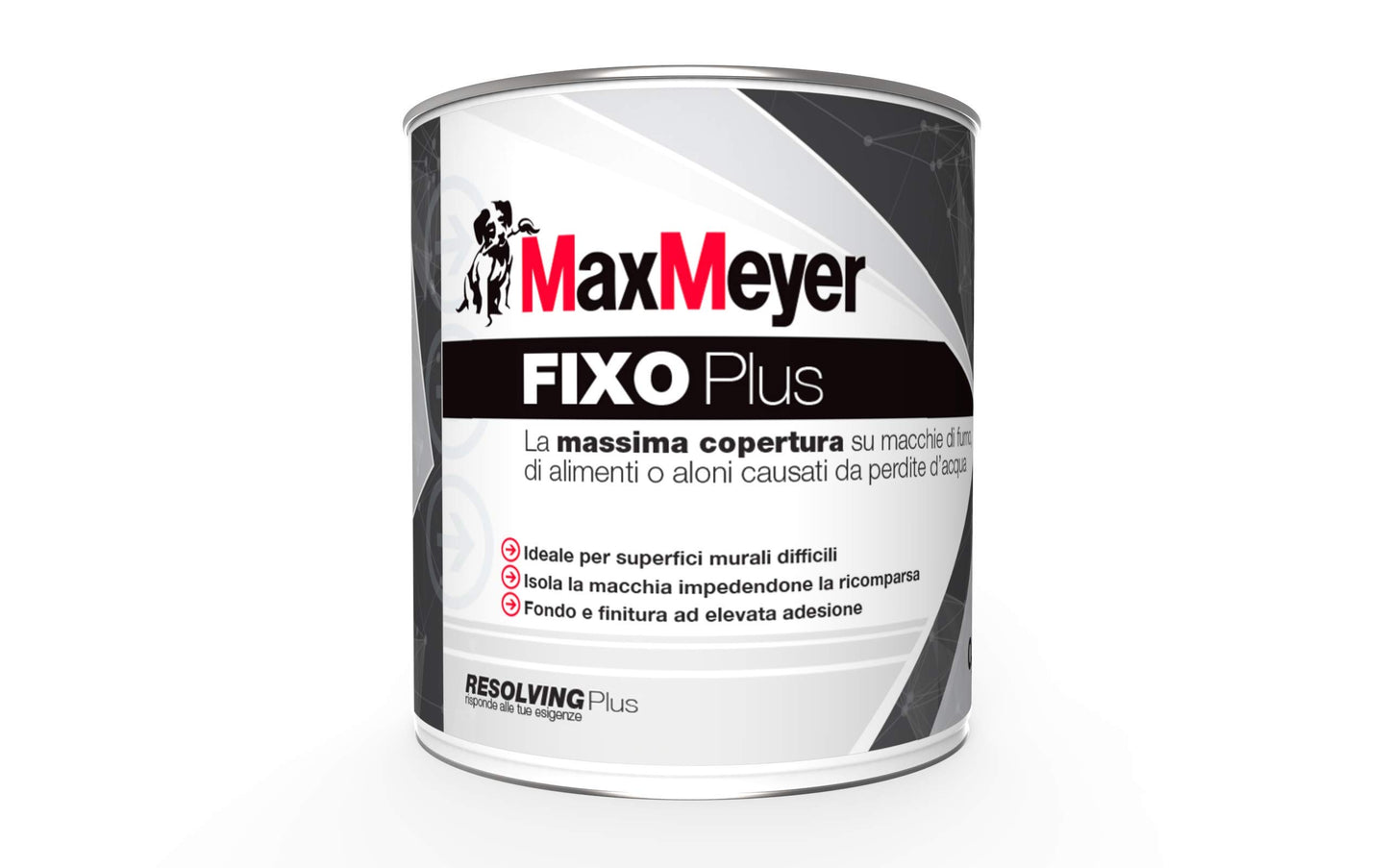 MaxMeyer Pittura per interni Antimacchia Fixo Plus BIANCO 0,75 L