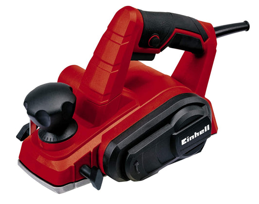 Einhell Tc-Pl 750 Pialletto Elettrico (Tensione 220-240 V, Potenza 750 W, Giri Min. 17000, Largh. Pialla 82 Mm, Profondità Asportazione 2 Mm, Rosso