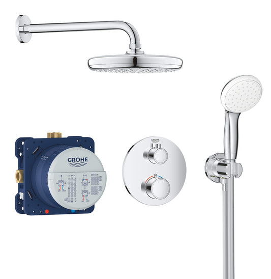 Grohe Set Doccia Tempesta 210, Cromo 34727000