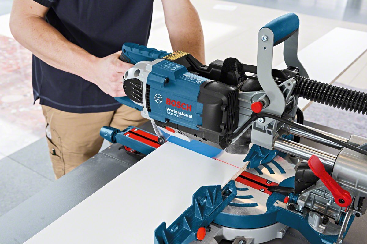 Bosch Professional 0 601 B19 200 Sliding Mitre Saw GCM 8 Sde Professional