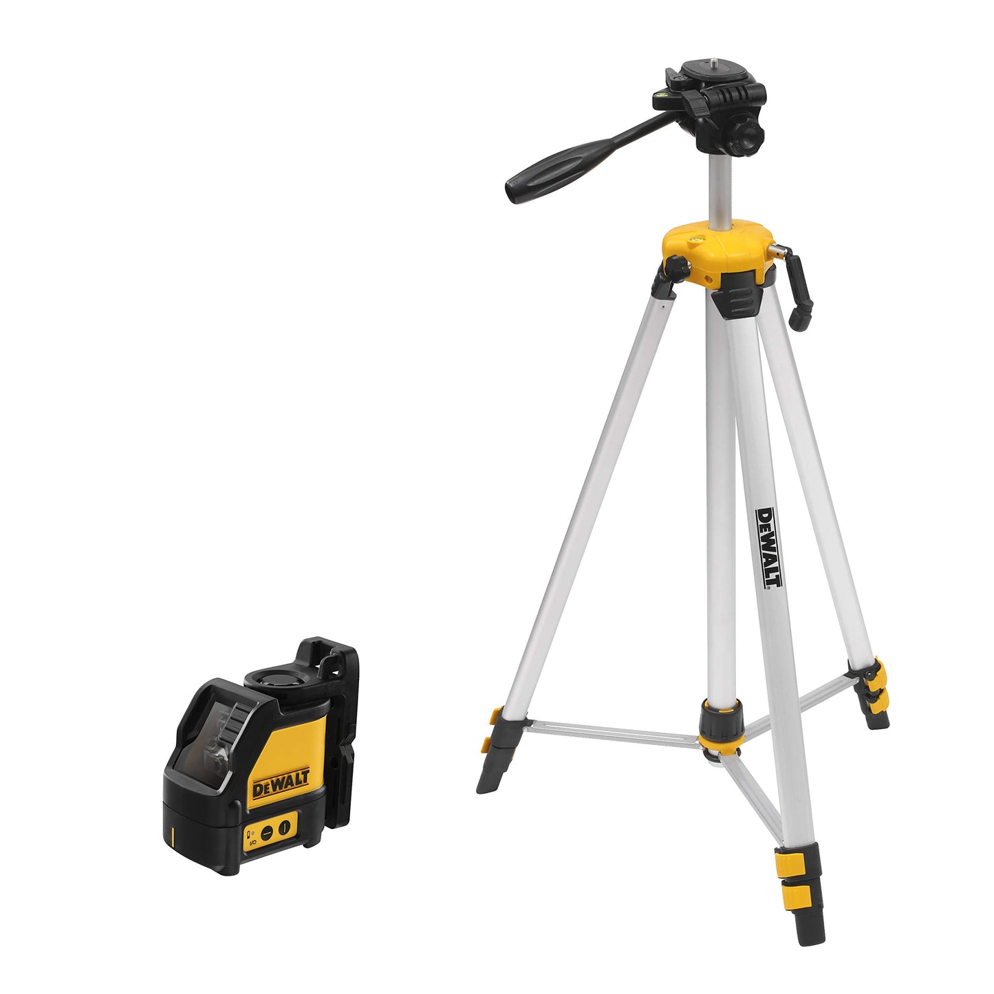 DeWalt, tracciatore linee laser con mini treppiede