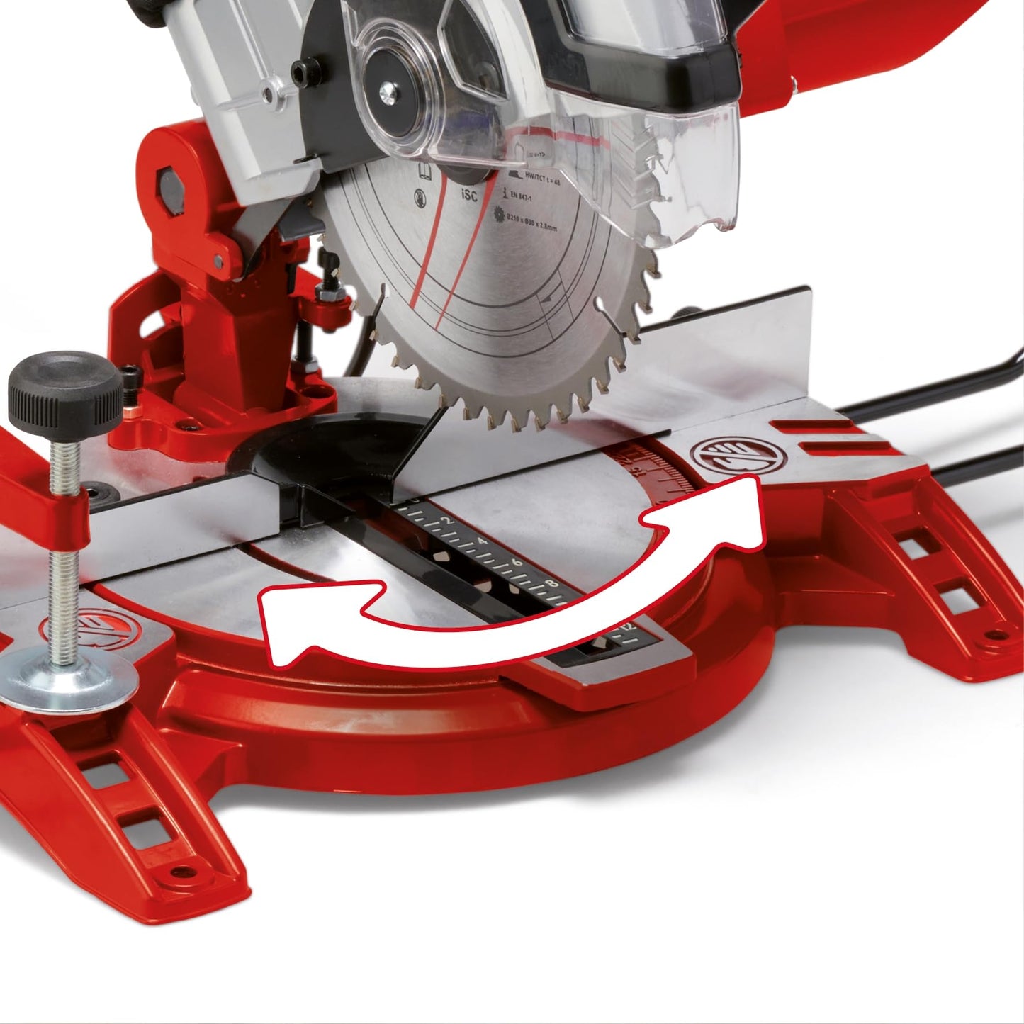 Einhell TC-MS 2112 Troncatrice, Rosso