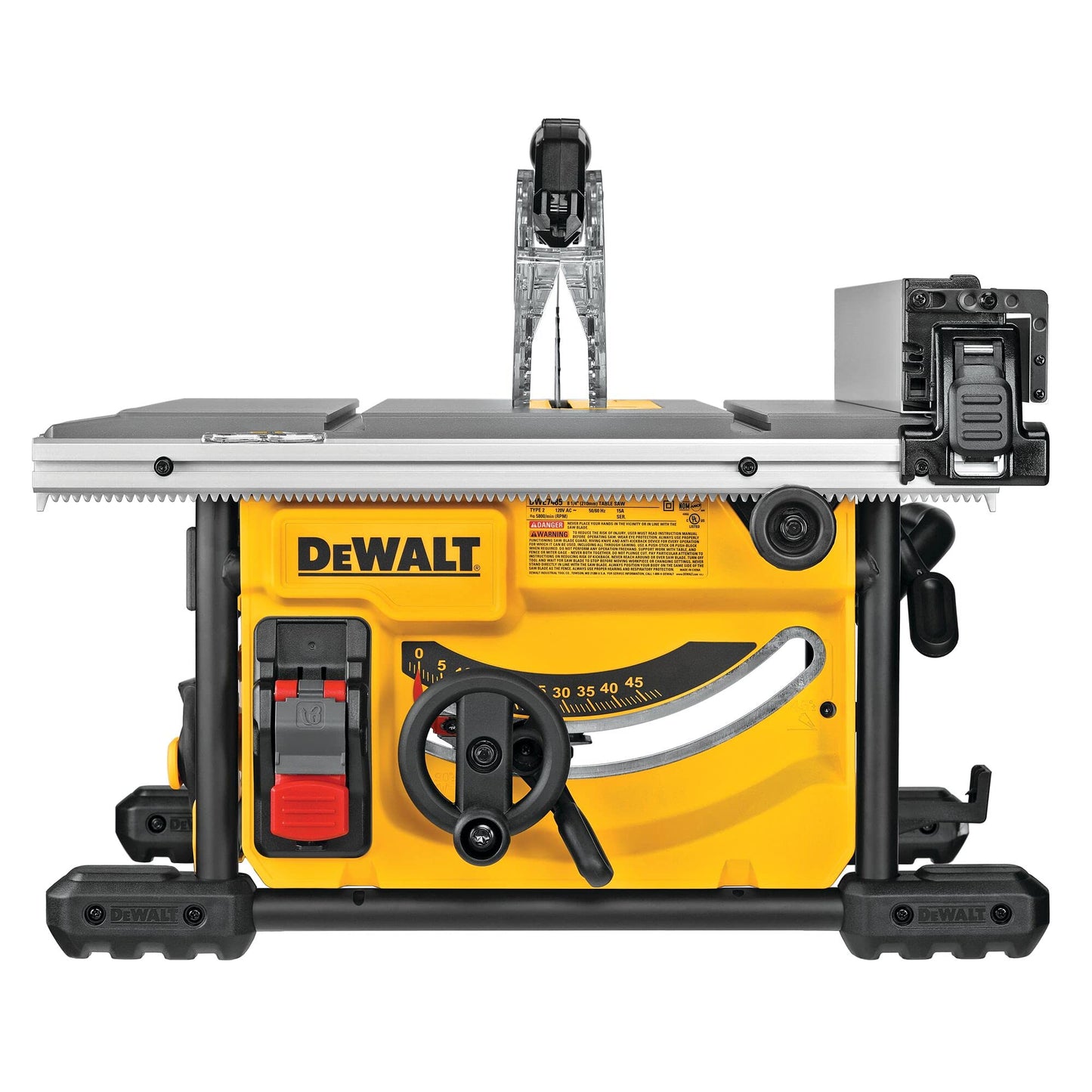 Dewalt DWE7485-QS - Sega da tavolo, 210 mm, 1850 W + base DE7400