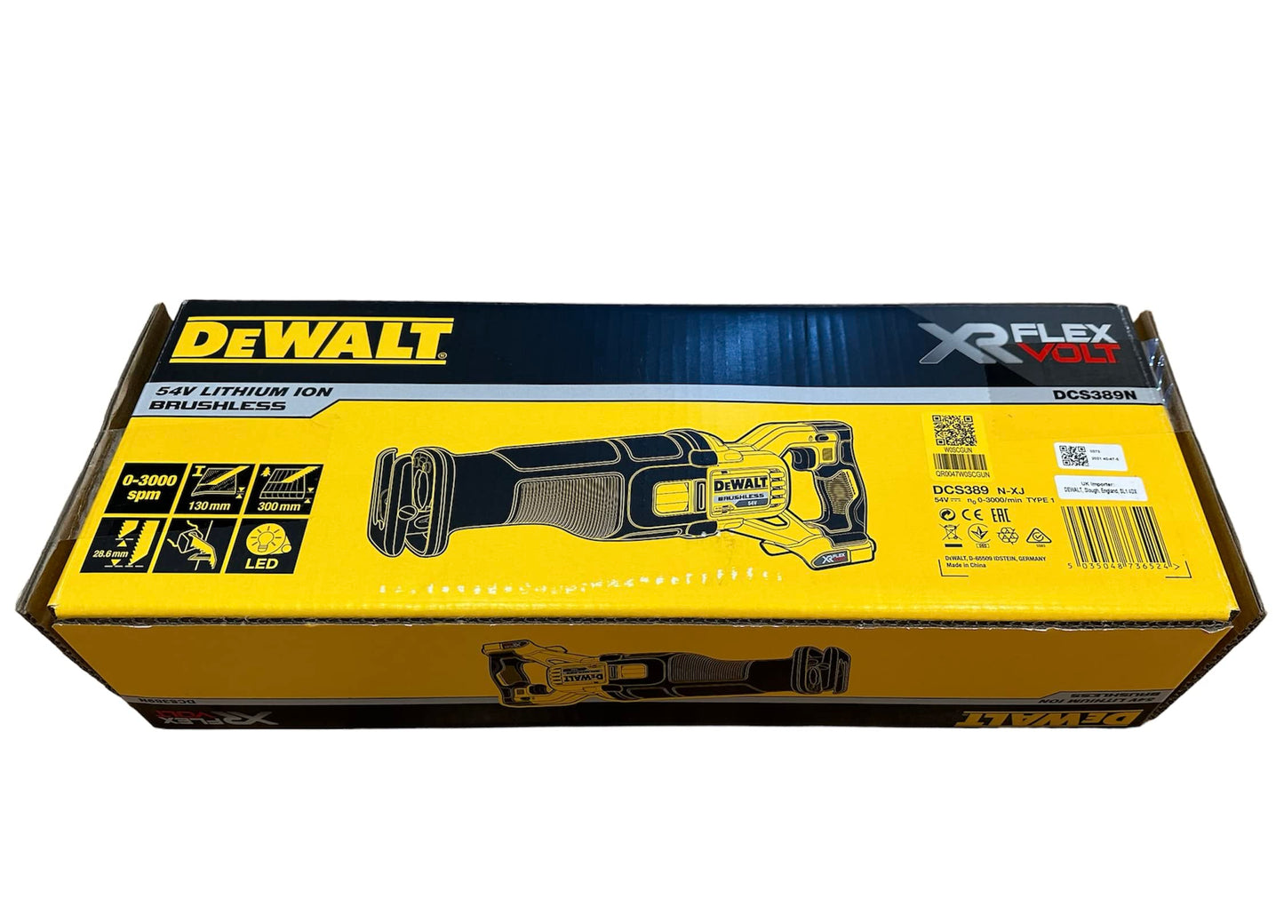 Dewalt Dewdcs389n - Sega a ricetta flessibile 54 V, 54 V XR