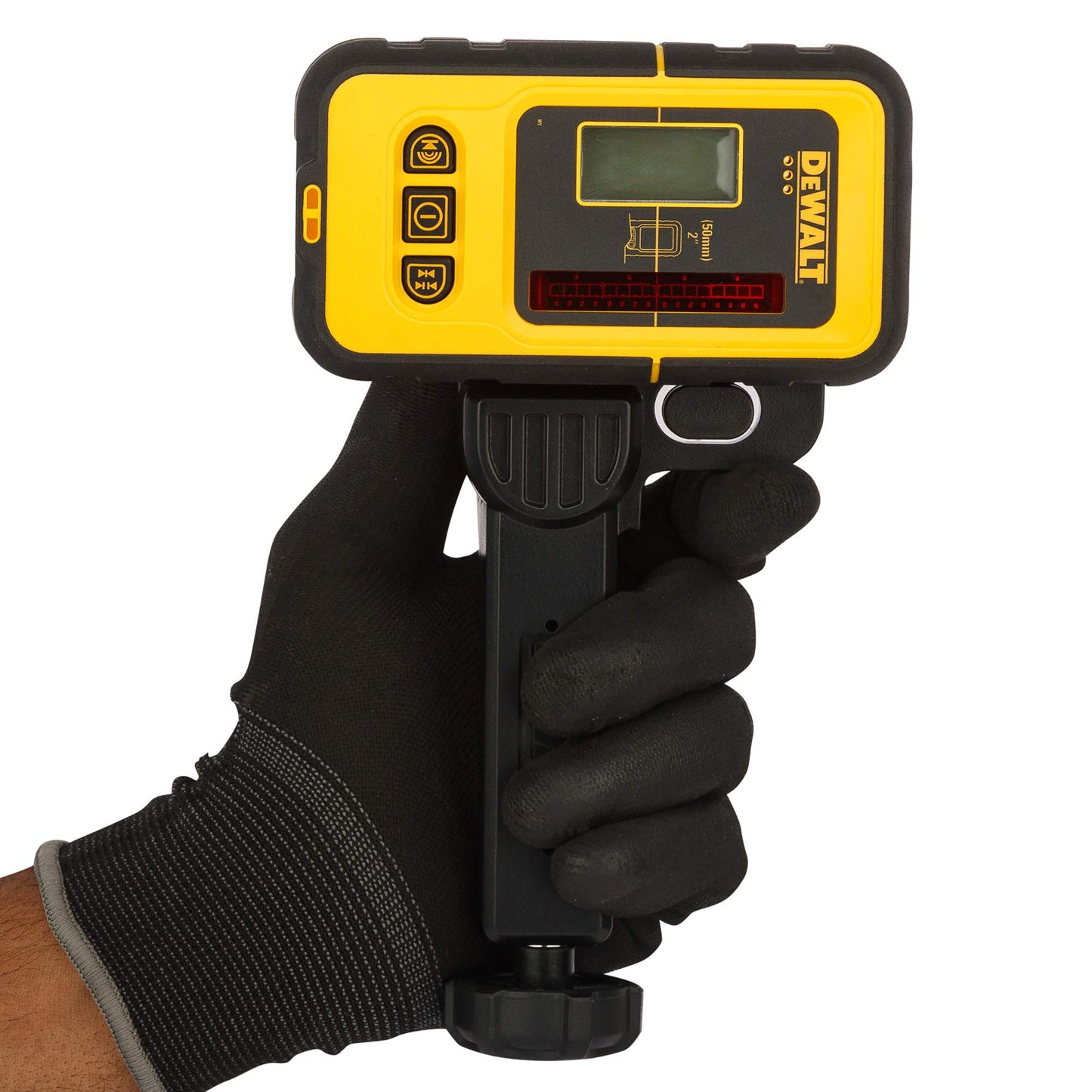 DEWALT DE0892 - Ricevitore/Rilevatore Laser, per DW088 e DW089, 50 metri portata, maneggevolezza, custodia resistant all'umidità e agli schizzi, display LCD