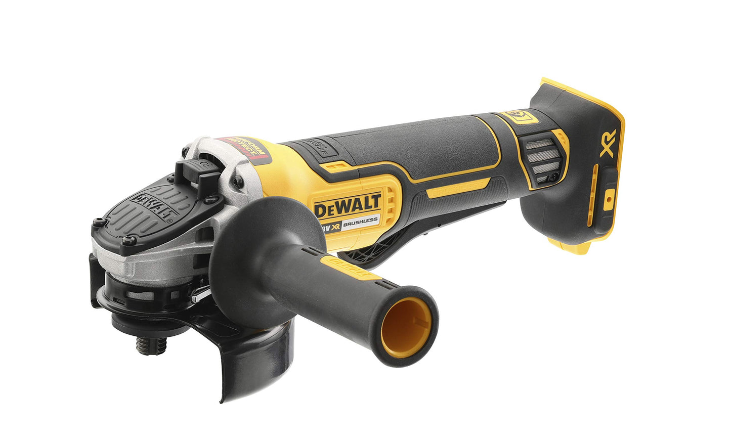 DEWALT DCG406NT-XJ Smerigliatrice angolare 18V XR senza spazzole da 125 mm - Unità nuda