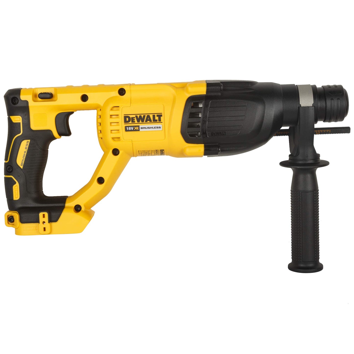 DeWalt Martello Elettropneumatico Brushless XR 18V SDS-Plus 2.6J senza caricabatteria/batteria con custodia TSTAK, Multicolore