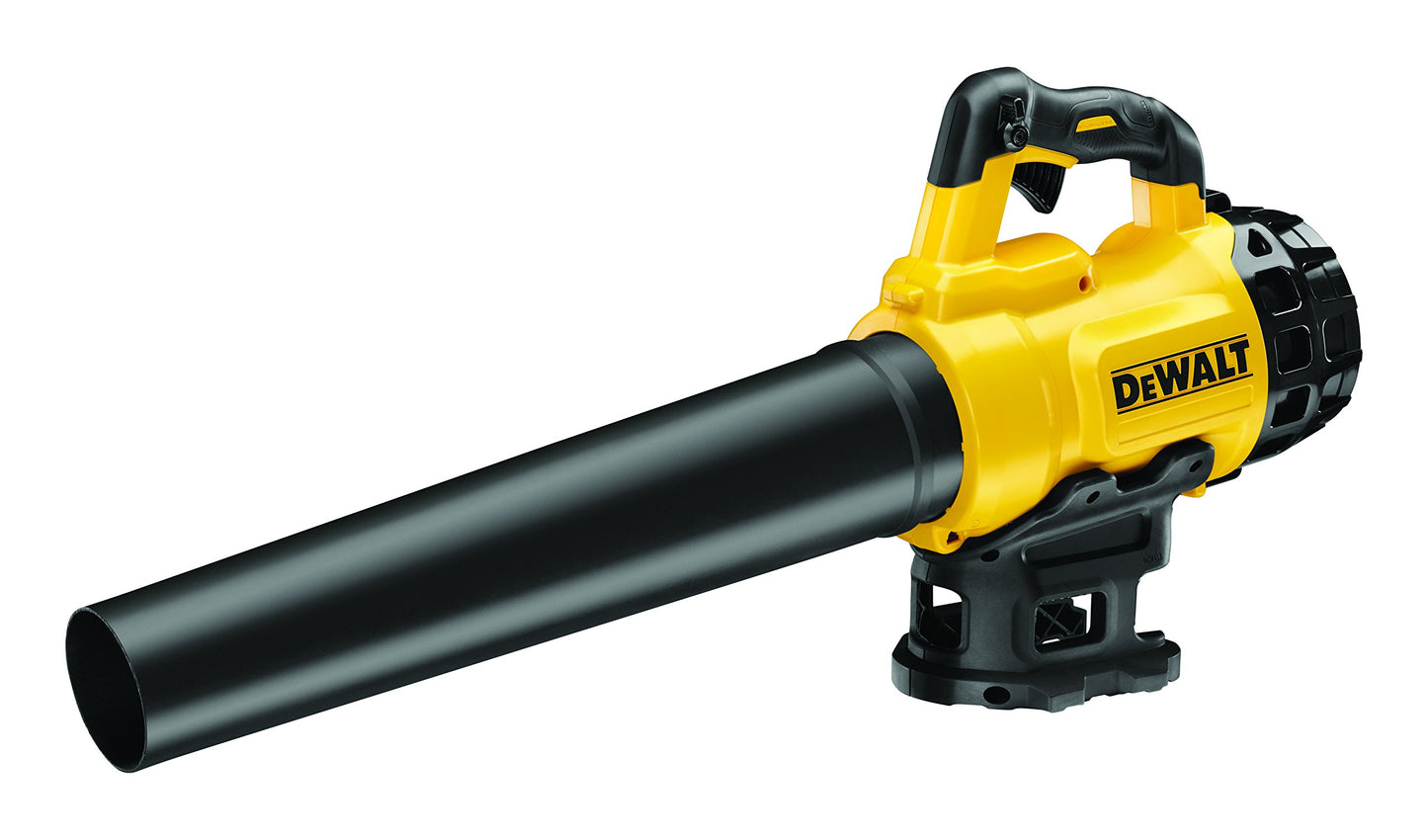 DeWalt Soffiatore Foglie a Batteria Litio Motore Brushless, Velocità di soffiaggio fino a 145 Km/h, Impugnatura Ergonomica 18 V, DCM562PB-QW