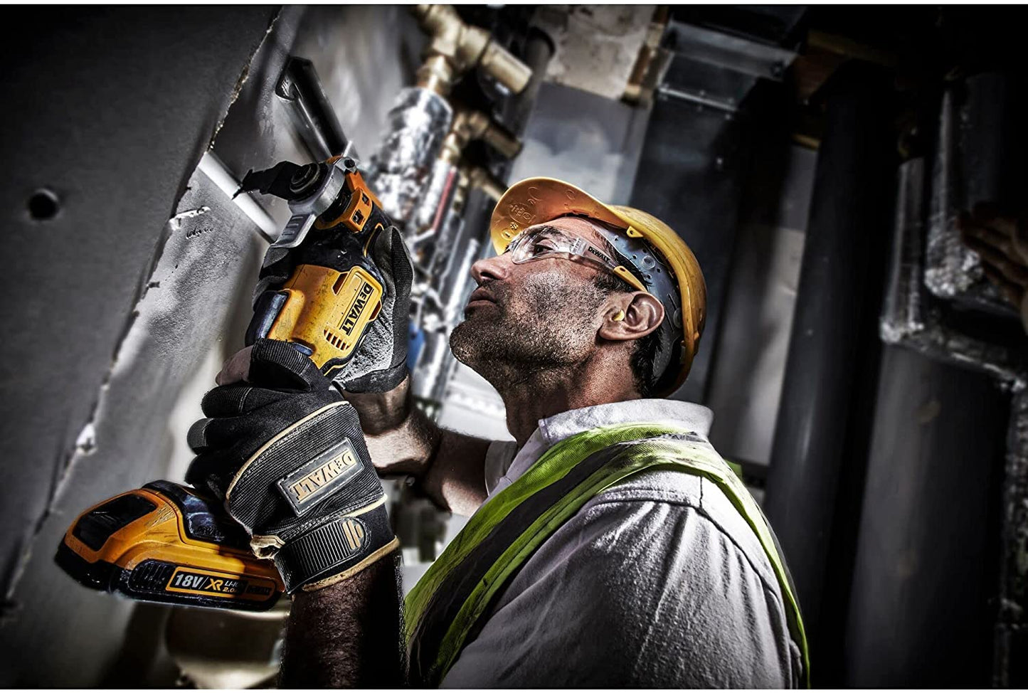 DEWALT Utensile multifunzione 18V Motore BRUSHLESS, DCS356NT-XJ