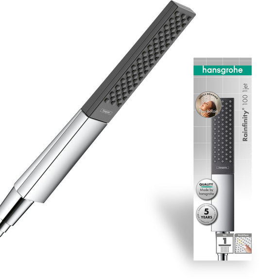 hansgrohe Rainfinity Doccetta 100 1 getto EcoSmart, cromo, 26867000