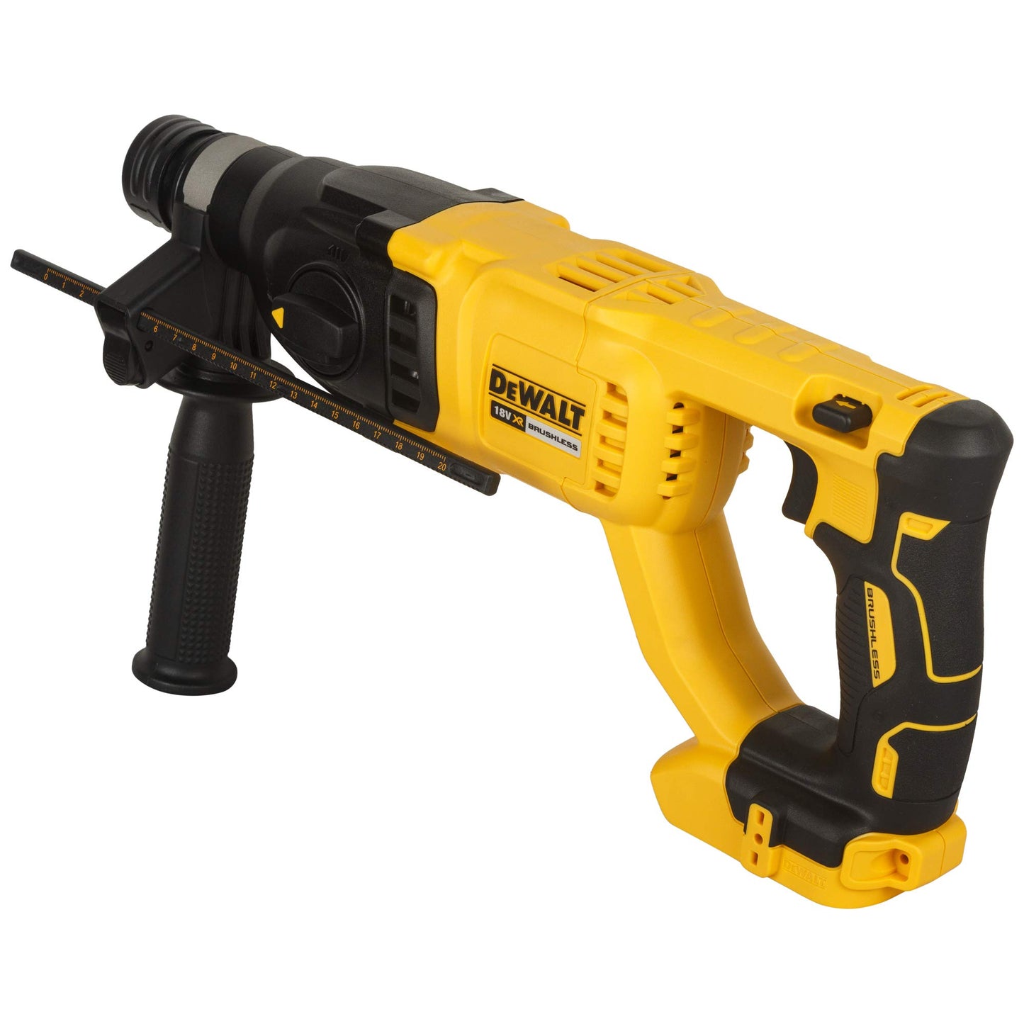 DeWalt Martello Elettropneumatico Brushless XR 18V SDS-Plus 2.6J senza caricabatteria/batteria con custodia TSTAK, Multicolore