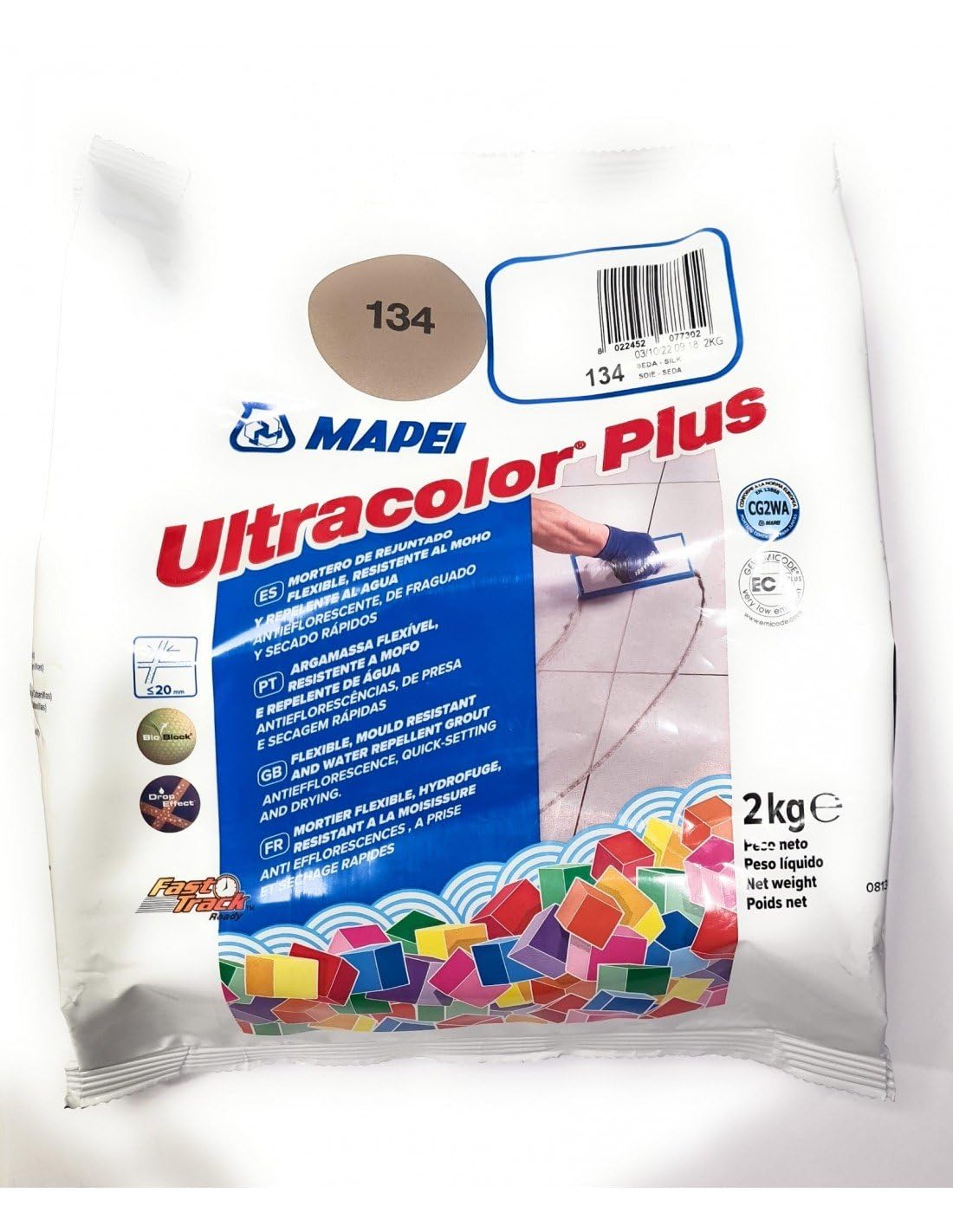 MAPEI Malta per giunti Ultracolor Plus (134) Seta 2 Kg