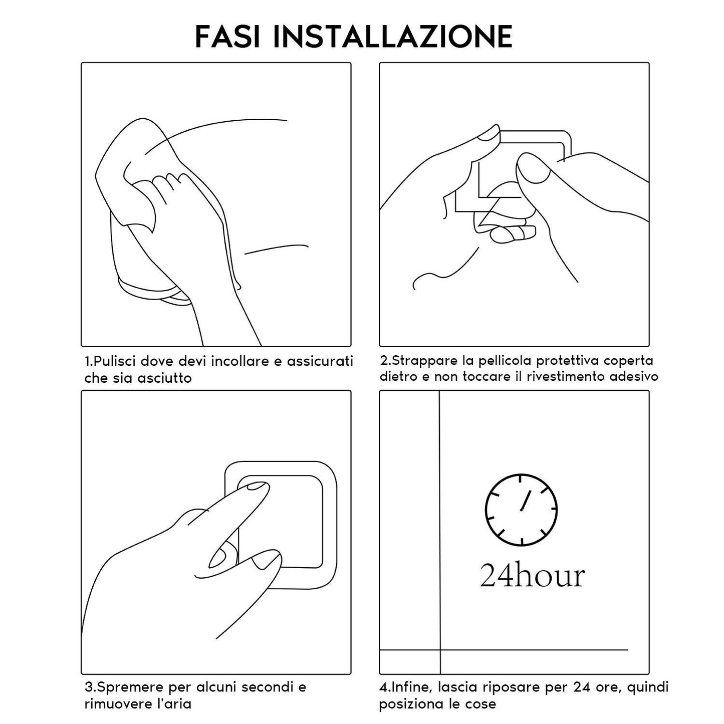 ZUNTO Bagno Portasciugamani 40CM Autoadesivo Per Porta Salviette in Acciaio Inossidabile Porta Asciugamano