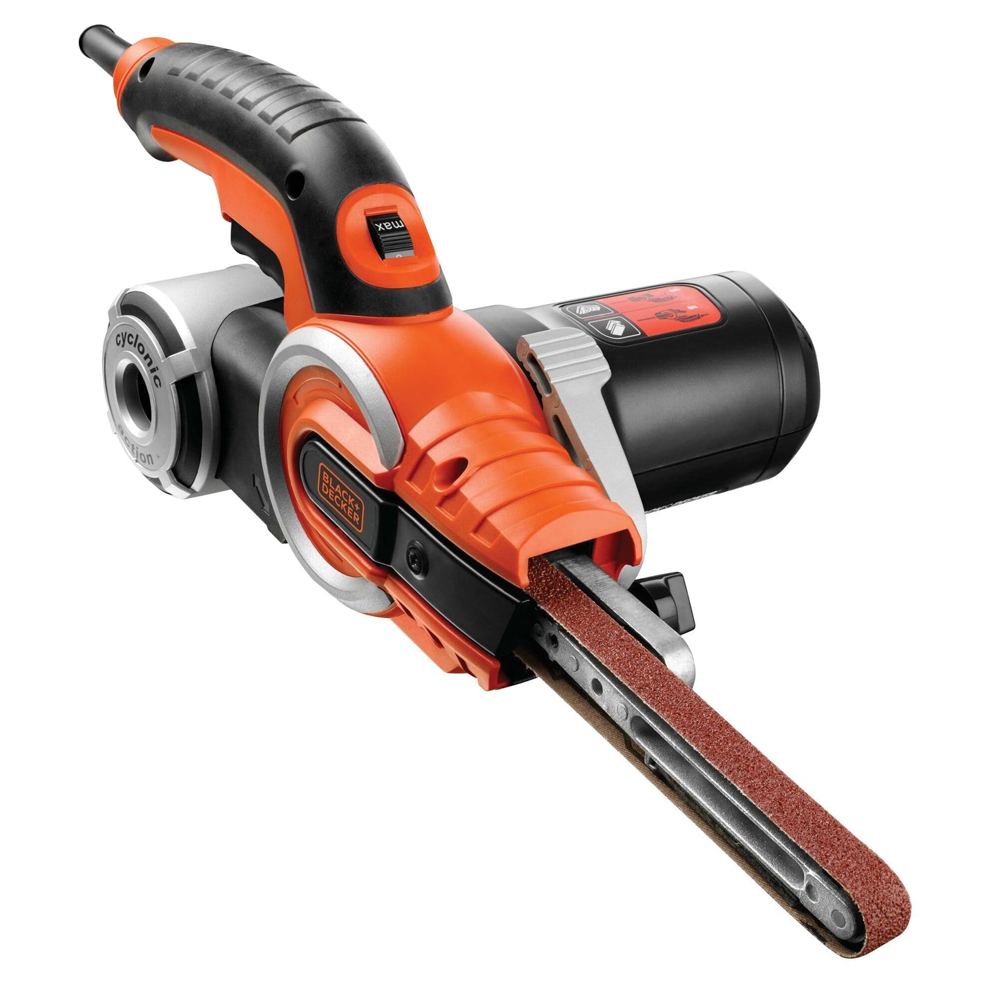 BLACK+DECKER, Lima Elettrica con 9 Accessori, Valigetta, 400 W, Arancione. KA902EK-QS