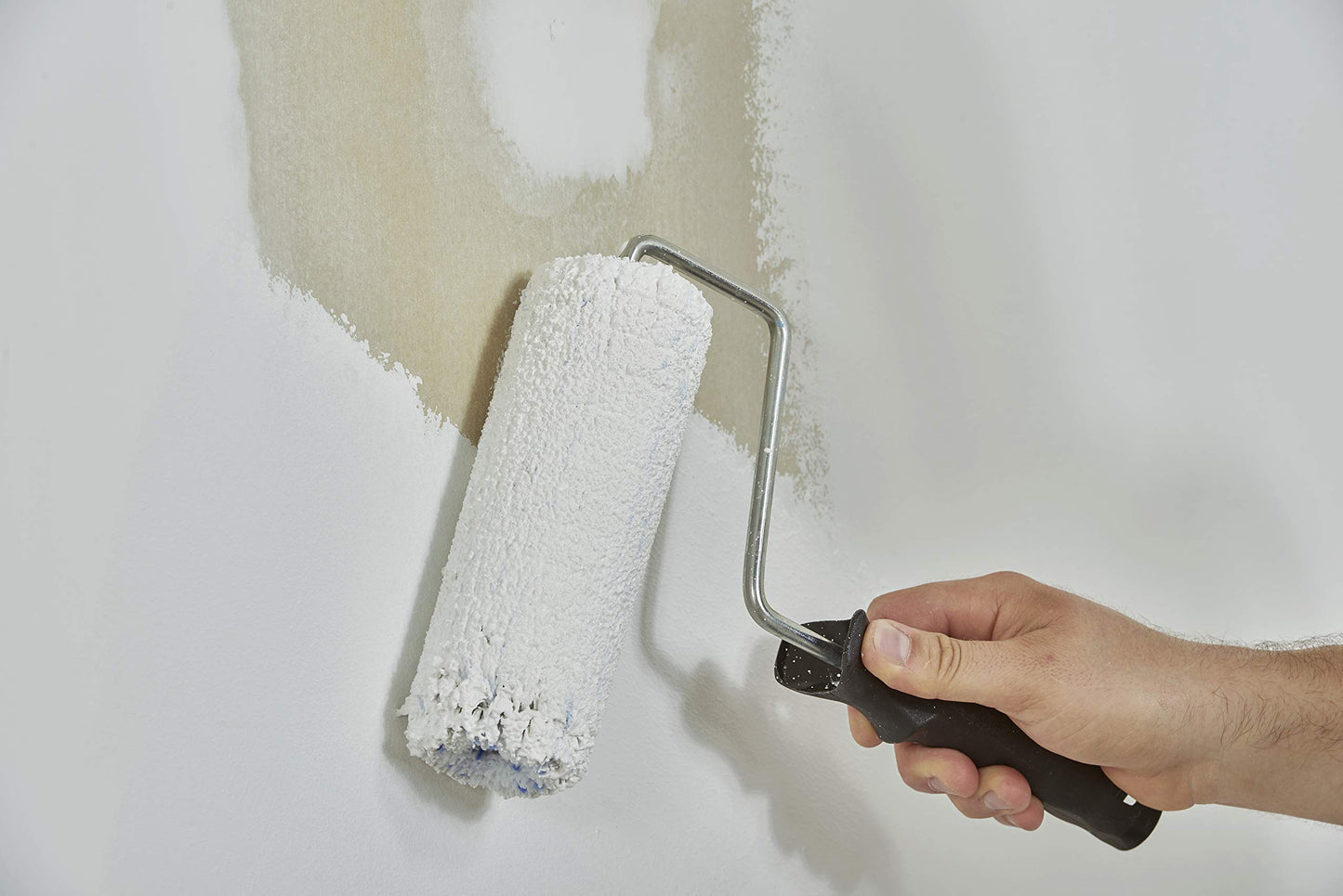 Knauf Vernice per cartongesso, opaca, per interni verniciare cartongesso, pronta all'uso, traspirante, senza solventi, conforme ai VOC, colore in fibra di gesso, 6 l, bianco